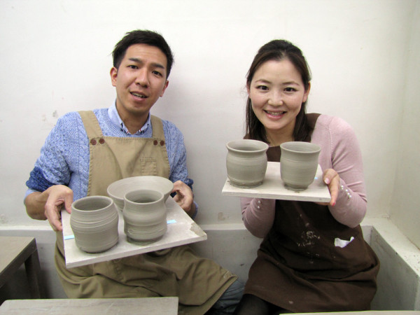 電動ろくろ体験